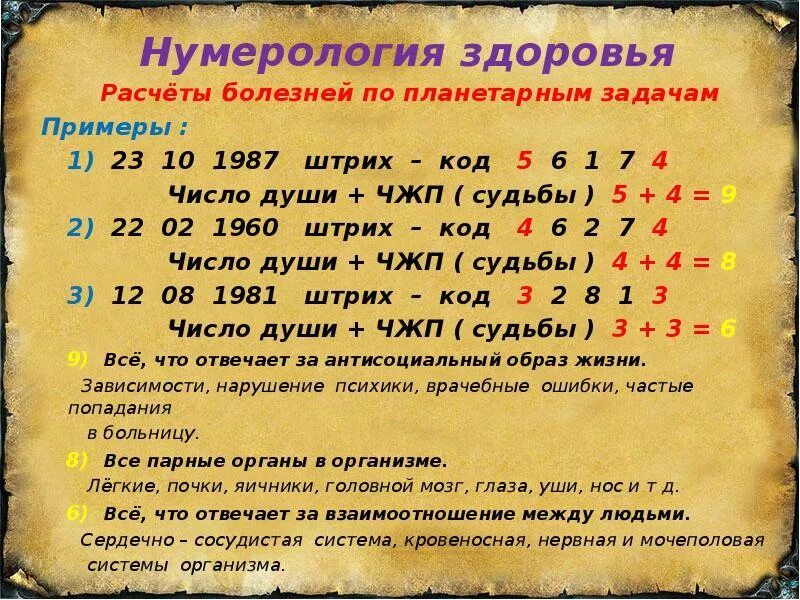 Карта души 5. Нумерология коды жизни. Задания по нумерологии. Нумерология здоровья. Числа в нумерологии по дате рождения.