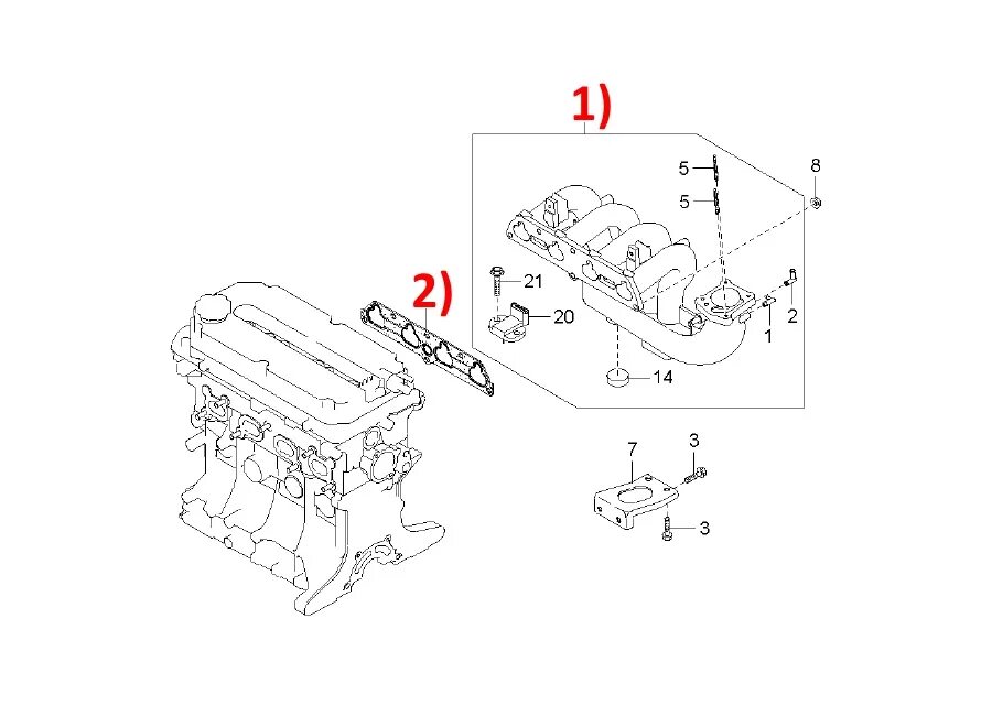 Чистка клапана электромагнитного Hyundai/Kia 24355-2B700 - KIA Ceed (2G), 1,6 л,