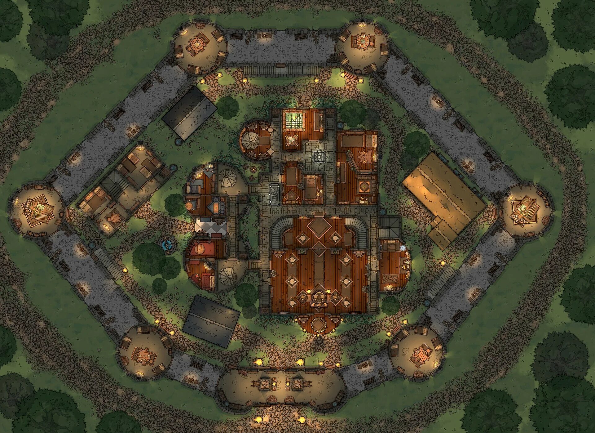 Trollskull manor floorplan original. Янтарный храм днд. Таверна днд карта. Dnd 5e ruins map. Trollskull manor map.