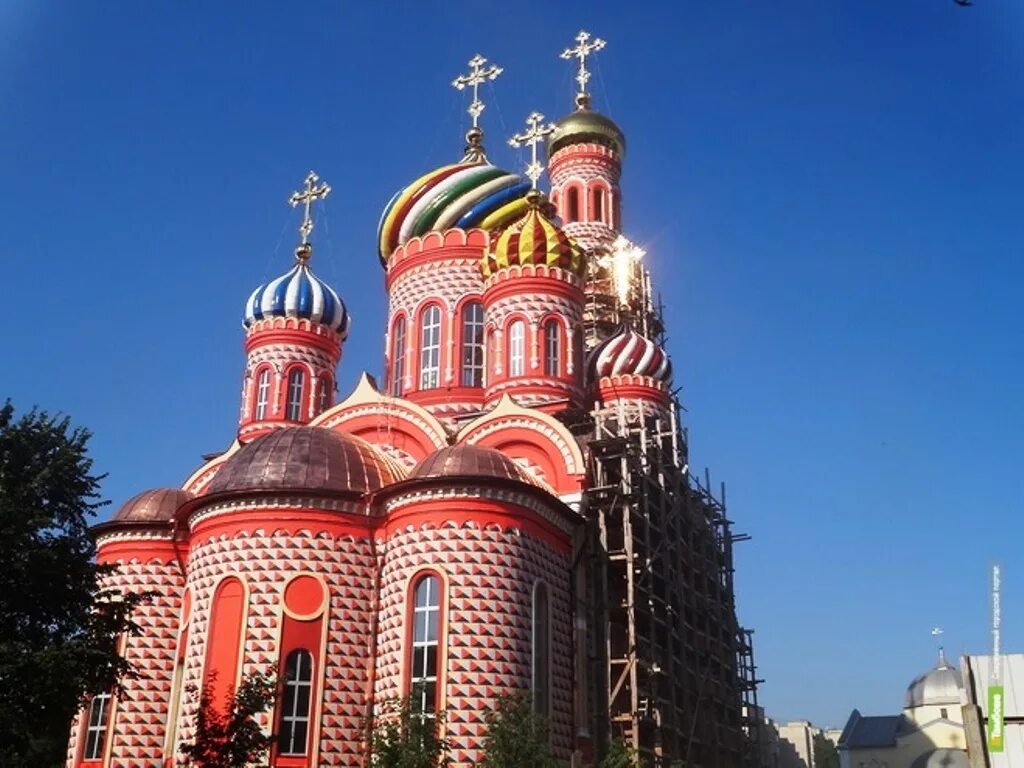 Вознесенский монастырь (Тамбов). Красный храм в Тамбове.