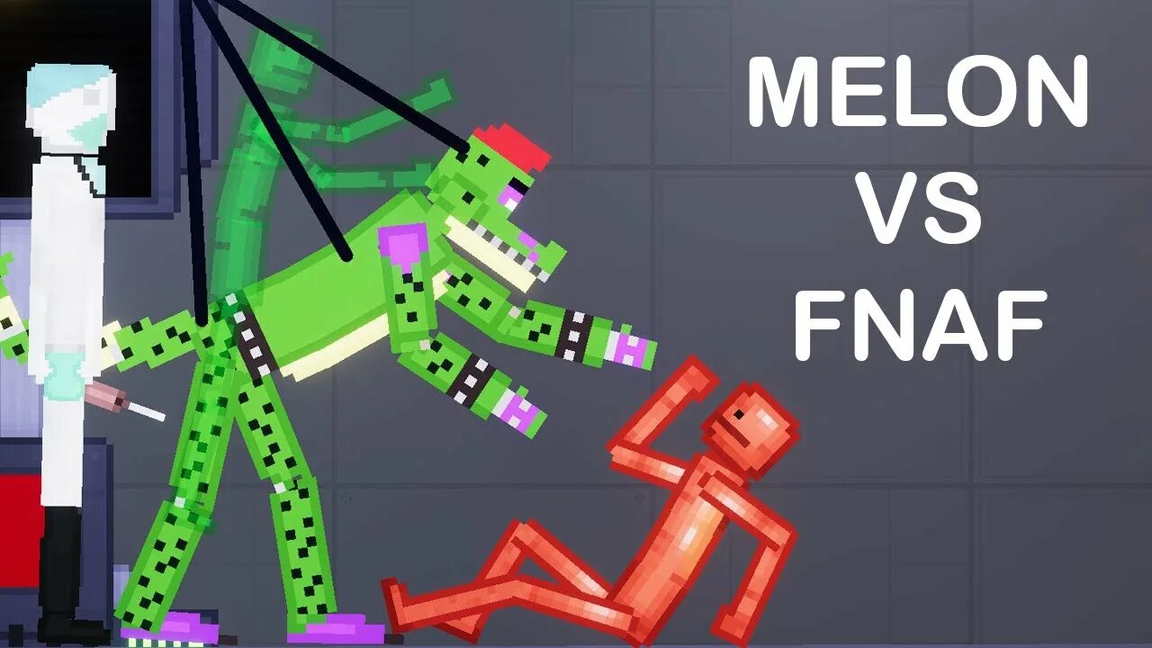 Мод на мелон фнаф. Melon Playground ФНАФ. Пиксель арт Мелон плейграунд. FNAF 9 Melon Playground мод. Melon Playground Mod FNAF.