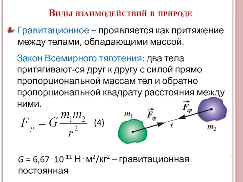 Как изменится сила тяготения между телами