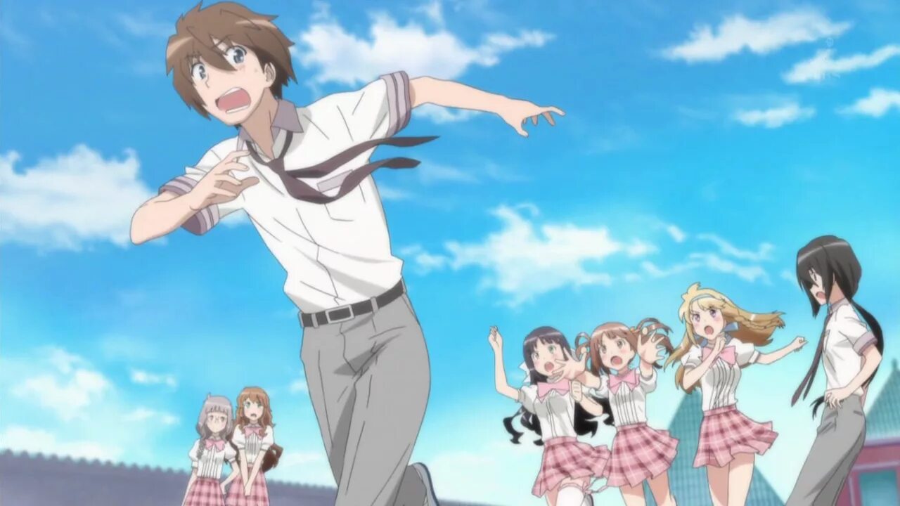 He is my sister friend. Одна из них моя сестра. Одна из них моя младшая сестра. Аниме Kono Naka ni Hitori. Одна из них моя сестра! Мультсериал.