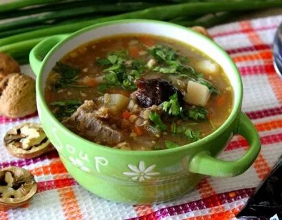 Суп с грецкими орехами рецепт