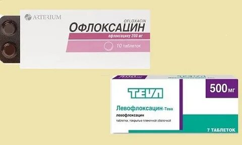 Офлоксацин тева инструкция