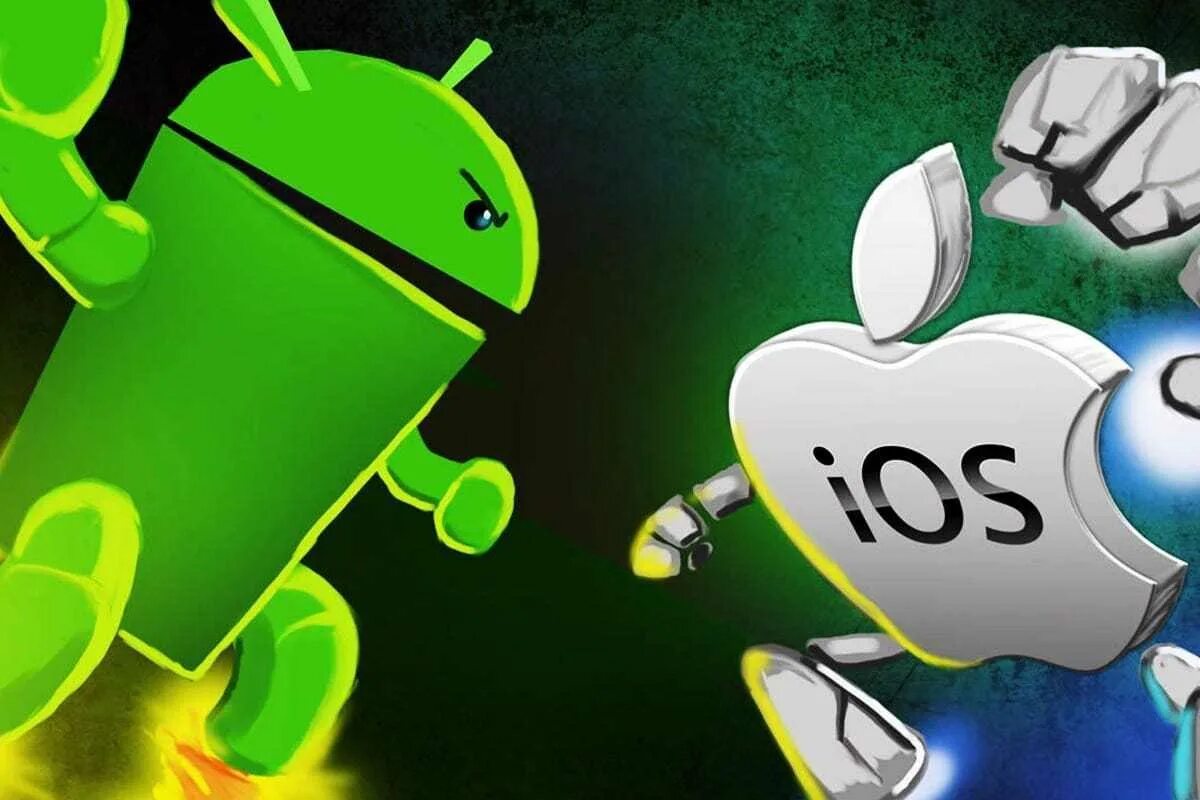 Лучший ос андроид. Андроид против айфона. ios против android. война андроид и айфон. картинки на андроид.