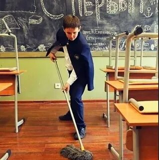 Сын уборщицы