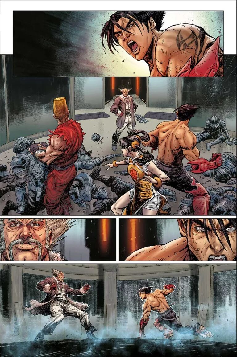 Комиксы теккен на русском. Kingbang comics. Kingbang comics. The nice house on the lake comic. Kingbang comics.