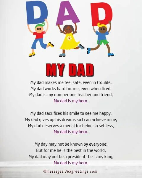 My dad poem. Poems about dad. Poem my father. Poem about father for Kids.