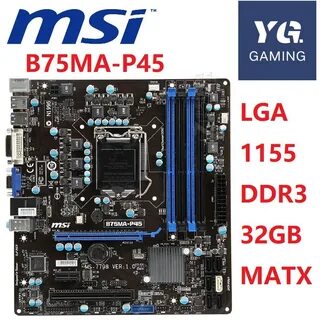 Материнская плата msi b75ma