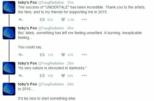Тоби Фокс Твиттер. Твиттер Toby Fox. Дневник Тоби Фокса. Toby Fox 2023. Toby fox finale