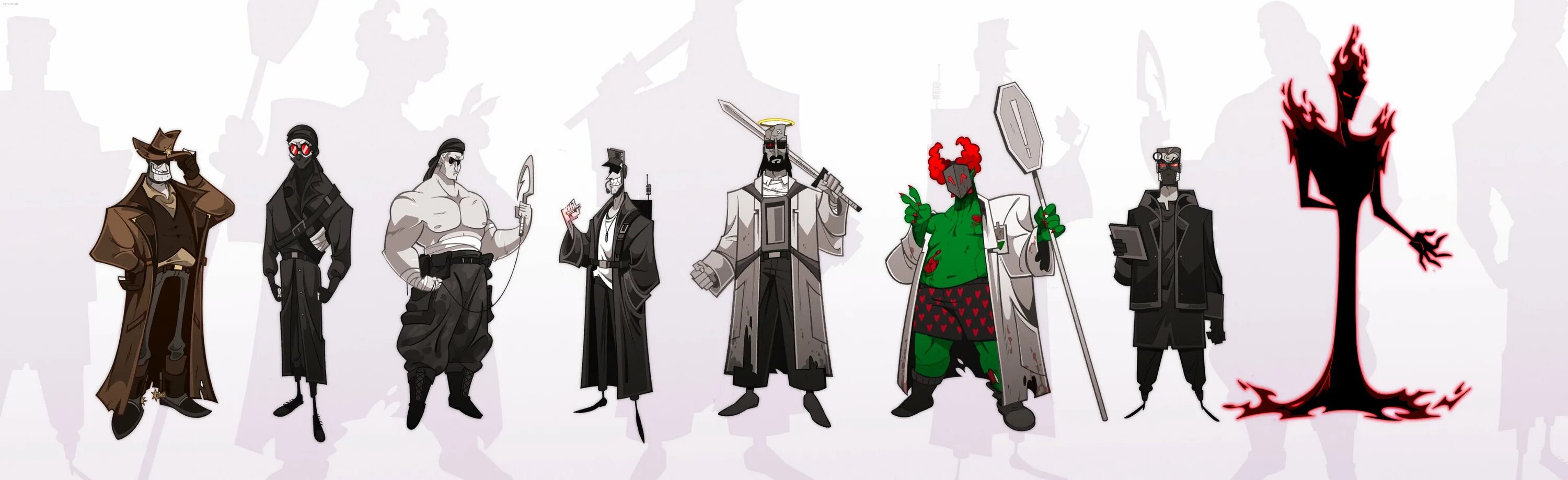 Combat characters. Меднес комбатреференс. Crown of Madness символы.