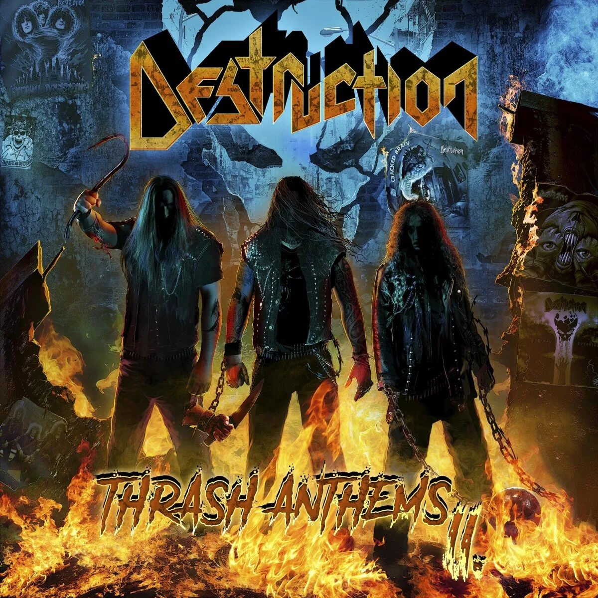 Destruction 2017 - Thrash Anthems II. Группа ДЕСТРУКТИОН. Дестракшен группа. Трэш альбомы