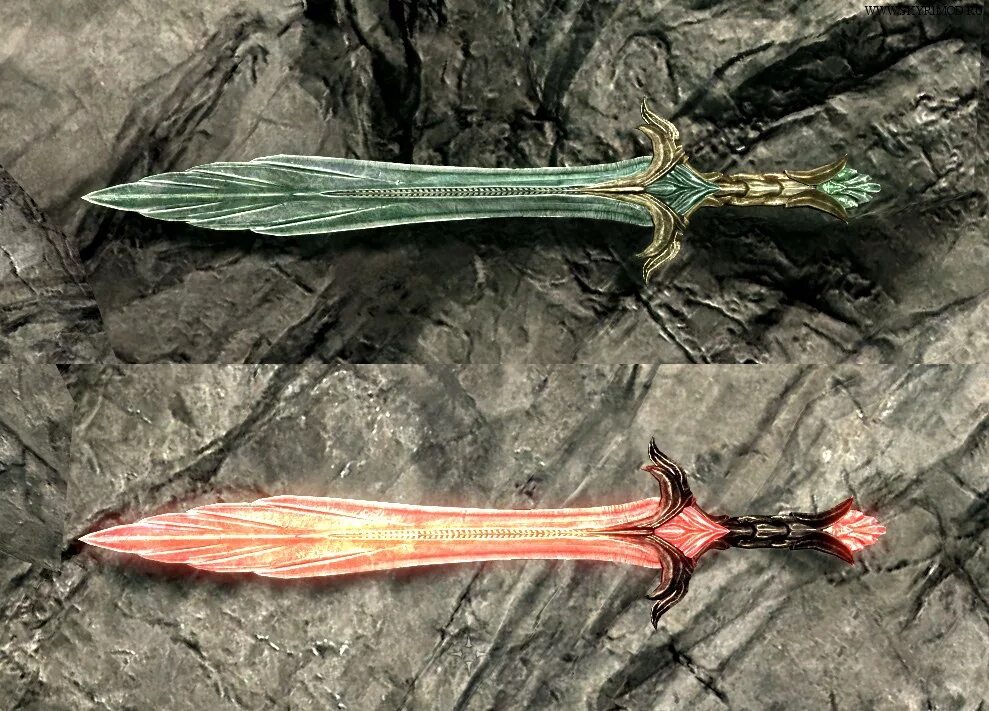 Необычное оружие фэнтези. Огненный двуручный меч. Скайрим демонический меч. Меч джигалла скайрим. Эспада меч.