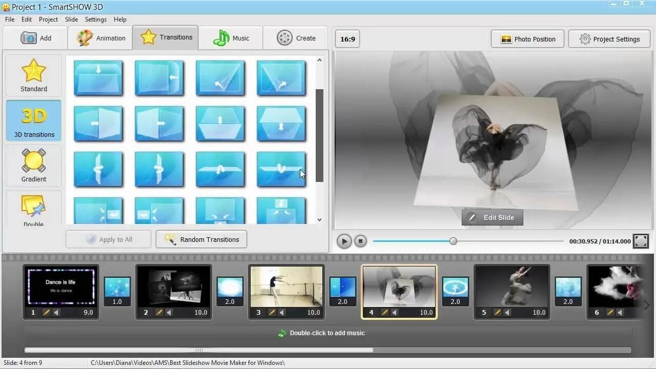 Create maker. Smartshow 3d. free 3d photo maker. anime movie maker. free slideshow.