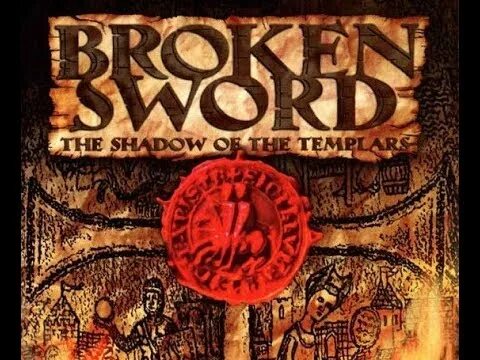 Broken sword: the shadow of the templars (1996). Broken sword 1996. Broken sword 1. Broken sword the shadow of the templars. Broken sword: the shadow of the templars обложка.
