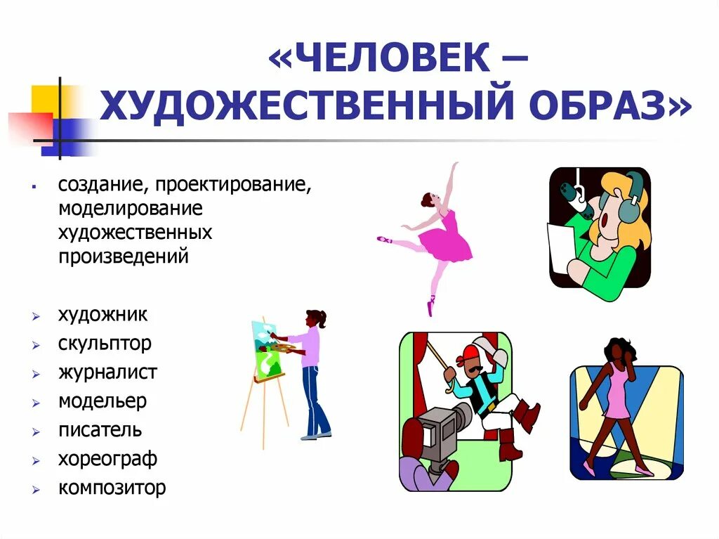 Художественный образ профессии. Профессии типа человек художественный образ. Художественный Тип личности профессии. Человек-зхубожественый об. Человек человек художественный образ.