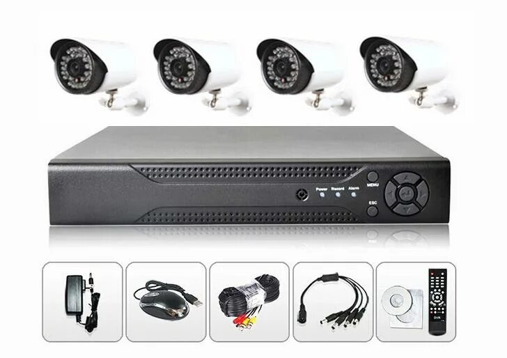 Dvr kit. 2mp 4 ch ahd kit. dvr.kit4 ahd 2,0 starfox. pr-773kit 4 ch dvr. ahd6008-ms.