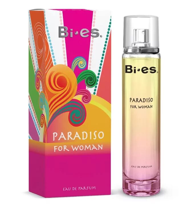 Bi women. Духи bi es Paradiso. Paradiso 50 ml bi es. Духи bi-es for woman. Духи bi es Eau de Parfum женские.