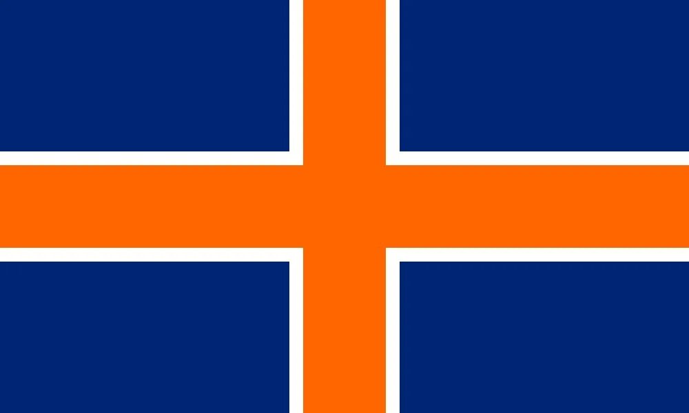 Parted flags