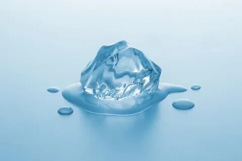 Melting ice