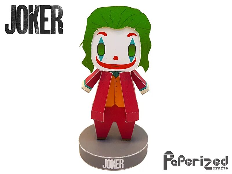 Paperized. Паперкрафт Джокер. Paperized Crafts. Paperized Crafts Joker. Папер крафт Джо Джо.