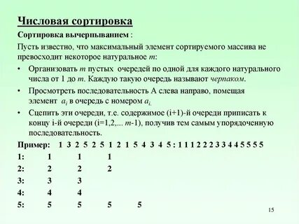 Упорядоченный числовой набор это