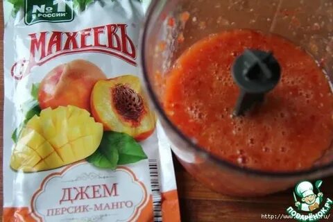 Джем персик манго