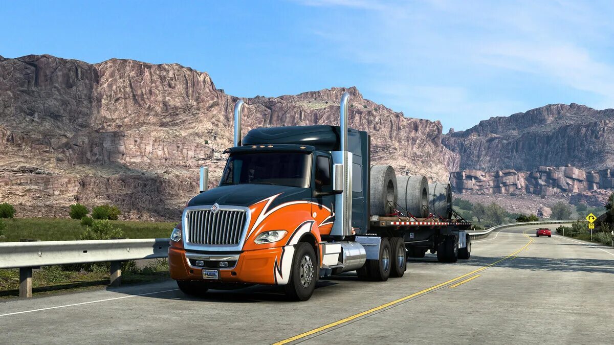 Ats грузовики. International lt ATS. American Truck Simulator - International lt. Грузовик International ATS 2. American Truck Simulator "грузовик Kenworth t660".