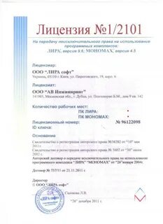 Право на использование неисключительной лицензии
