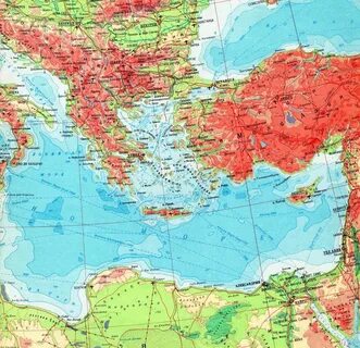 Моря средиземного моря список названий