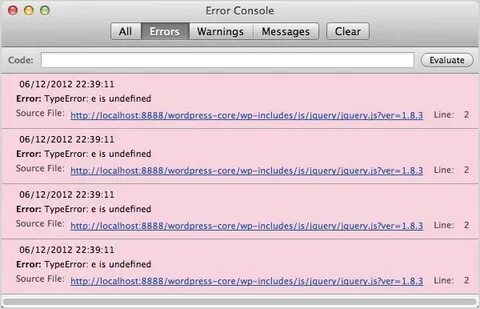 Undefined source