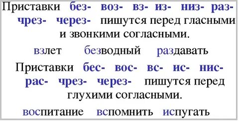 На конце приставки бес всегда пишется с
