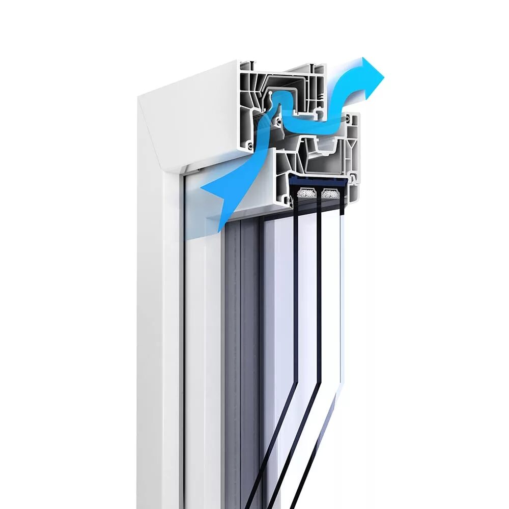 Верхнее проветривание пластиковых окон. Щелевое микропроветривание. Щелевое микропроветривание пластиковых окон.