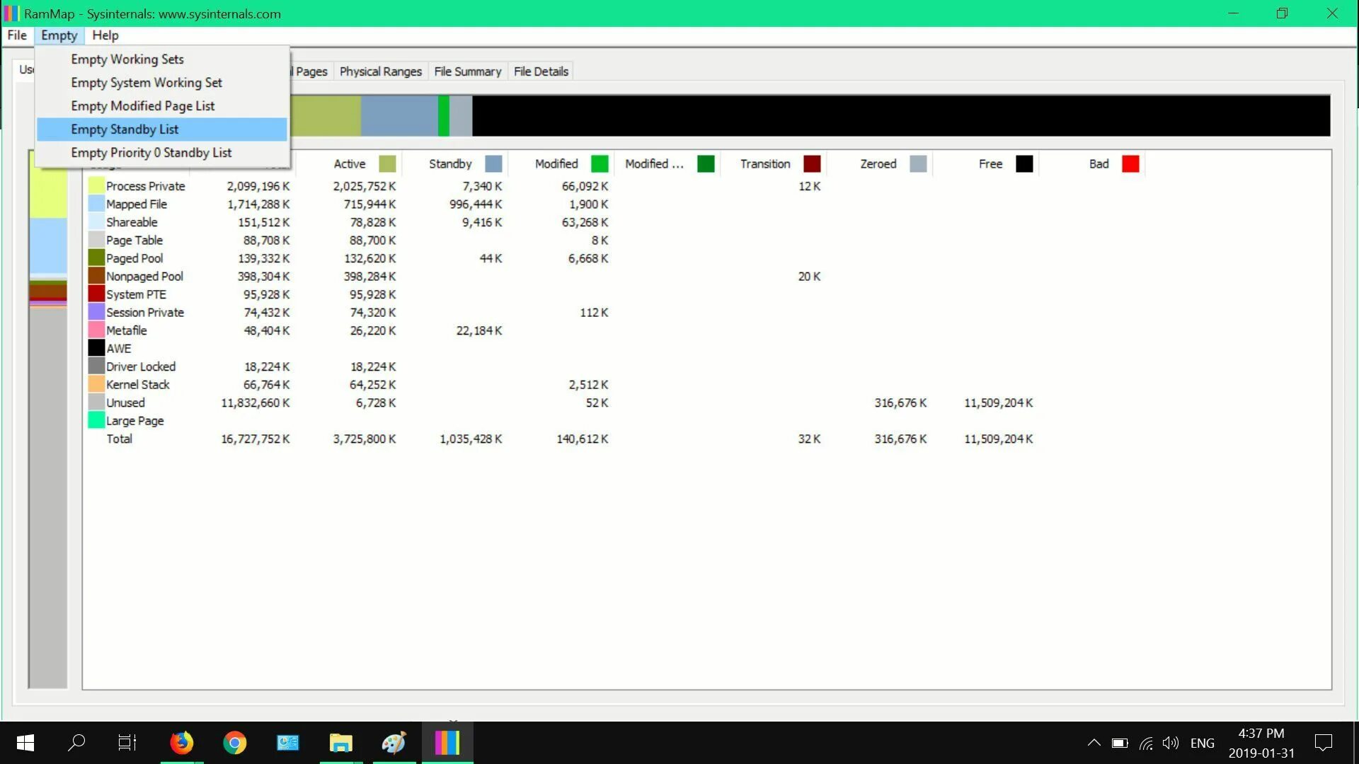 Intelligent list cleaner. Rammap. intelligent standby list cleaner. intelligent standby list cleaner не запускается. утечка памяти в windows.
