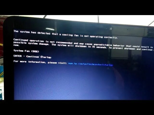 The System has detected that a Cooling Fan is not operating correctly. System Fan 90b. System Fan (90b) при включении ноутбука. The system has detected