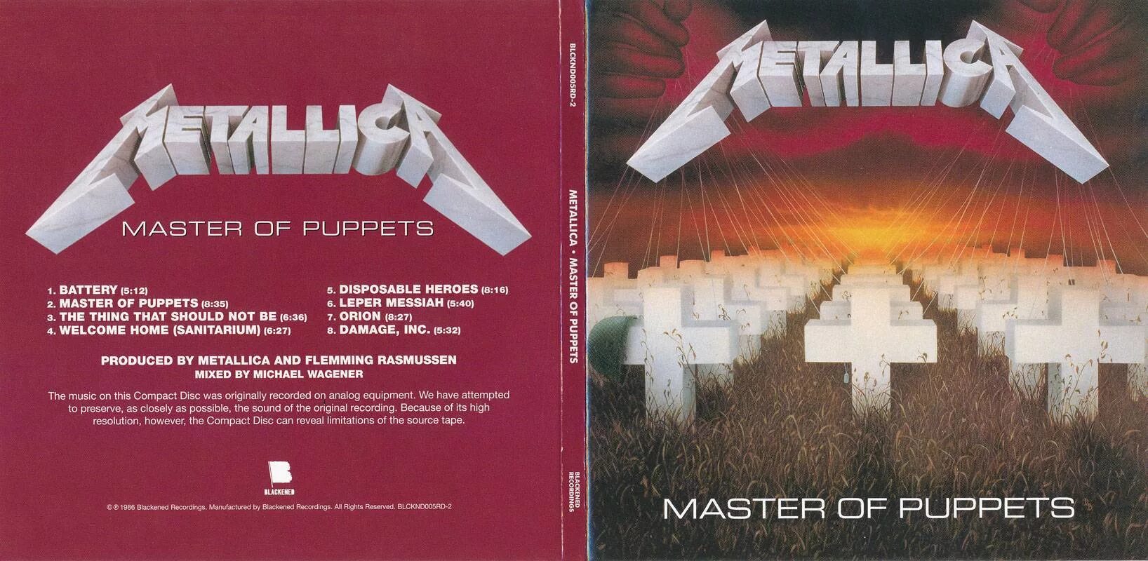 Metallica 1986. Metallica Хэтфилд 1986. Metallica - Master of Puppets (1986) обложки. Master of Puppets обложка альбома.