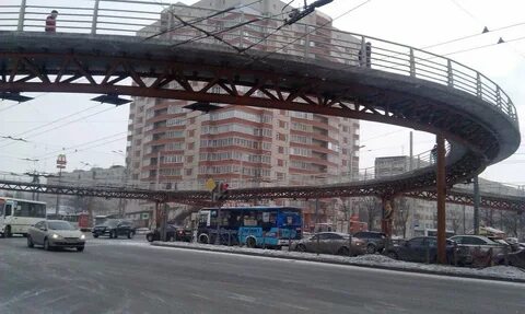 Переход на проспекте