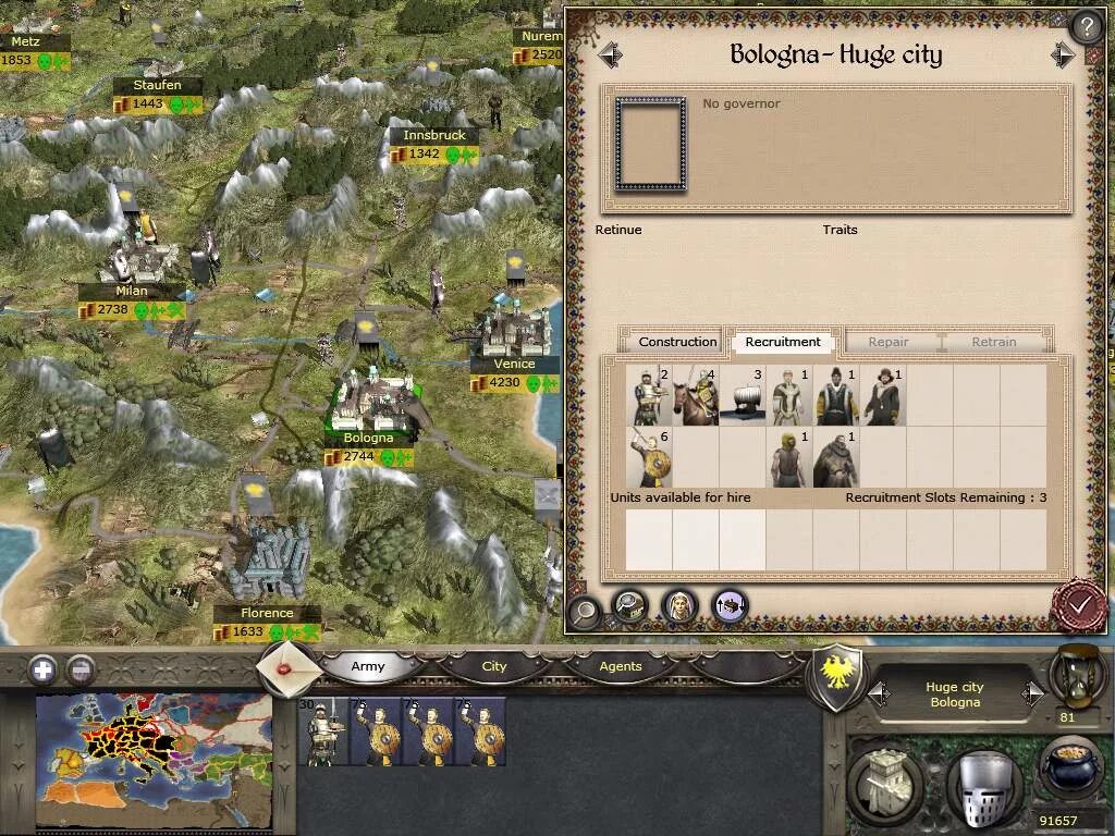Чит на medieval 2