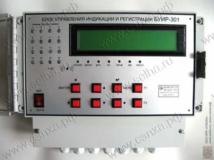 Блок управления индикацией рубеж
