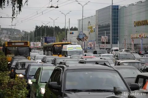 Пробки ижевск сейчас