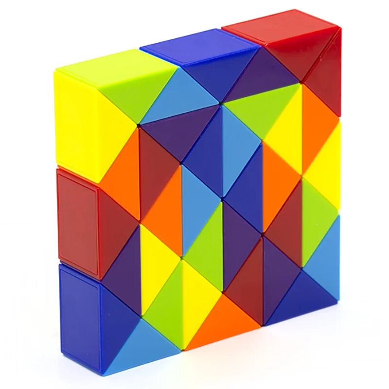 Эрнё рубик со змейкой. Змейка Рубика LANLAN Rainbow 60 блоков. Змейка Рубика 36 элементов. 1toy головоломка змейка т14218.