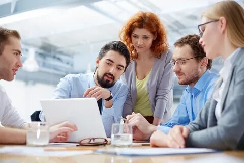 Обсуждать деловые вопросы