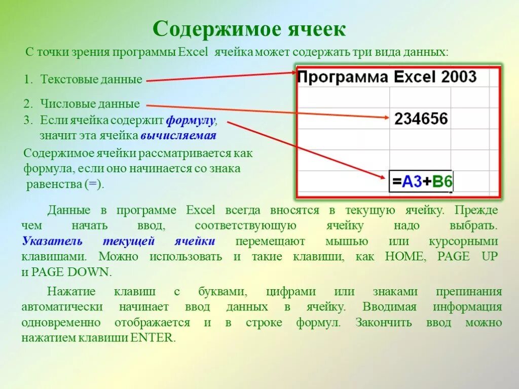 Содержимым ячейки не может быть. Содержимое ячейки. Содержимое ячеек в excel. Ячейка может содержать. Содержимое активной ячейки.