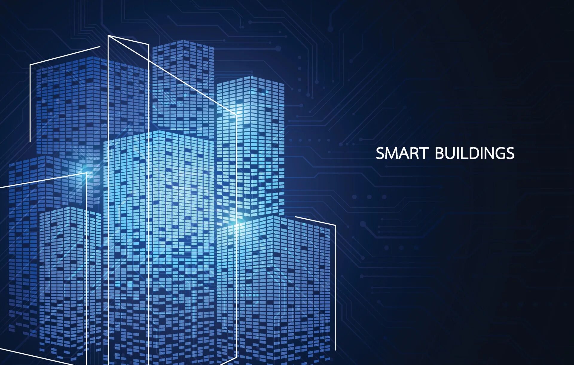 Smart building. Смарт билдинг. building smart vector. умный город освещение вектор. обложка для сайта картинки.