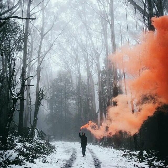 Зимняя фотосессия с дымом. Зимняя фотосессия с цветным дымом. Зимняя фотосессия с дымовыми шашками. Фотосессия с цветным дымом зимой. Дымом под тобою дорога