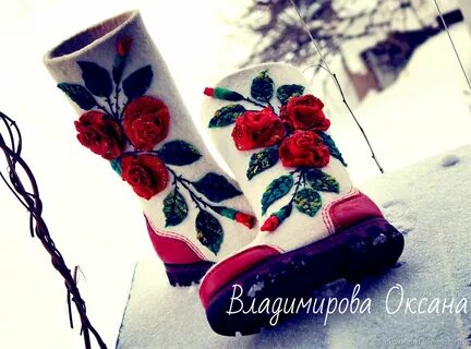 Варежки сапожки