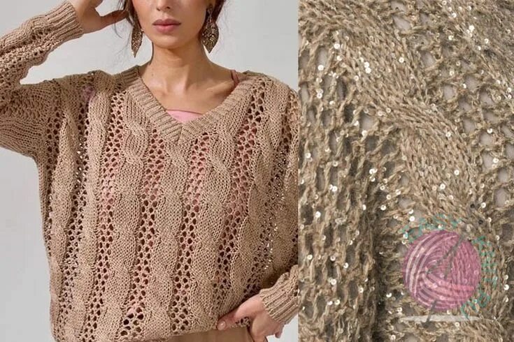 Brunello Cucinelli V-Neck Cable & Flat Rib Sweater Pullover styling, Ribbed swea
