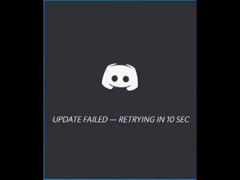 Почему дискорд update failed. Почему дискорд update failed