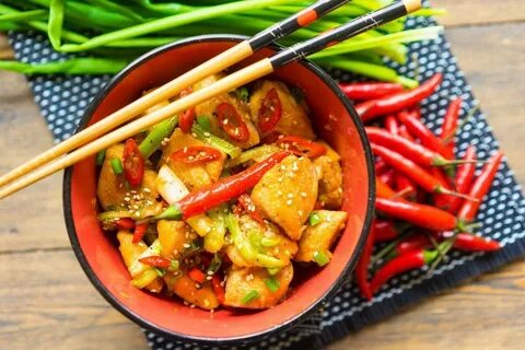 Курица гунбао